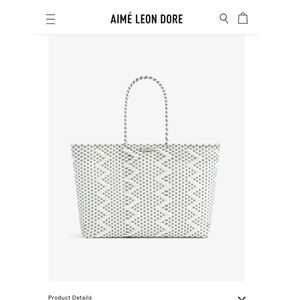 Aime Leon Dore Woven Tote Bag